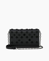 Structured Evening Purse Geometric Embellishments