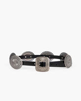 Lauren Decorative Buckles Waistband