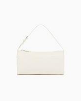 Vespera 90s White Leather Handle Bag