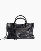 Women's black LA City Calfskin Bag Mini