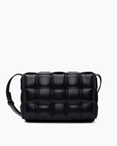 Luxe Weave Puff Shoulder Bag