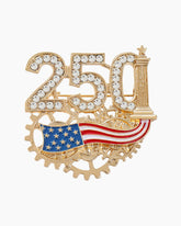 USA 250th Anniversary Commemorative Brooch