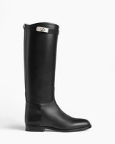 Women's Box Calfskin Knee High Boot