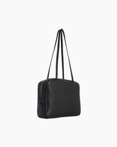 Astra Leather Bowling Bag in Tan