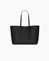 Large Leather Shopping Bag with Structured Design