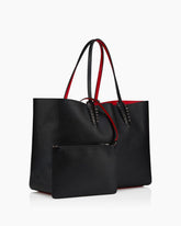 Large Calf Leather Tote Bag Spikes