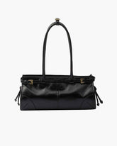 Bonnie Leather Shoulder Bag with Convertible Design