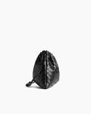 Woven Medium Dustbag Leather Clutch Bag