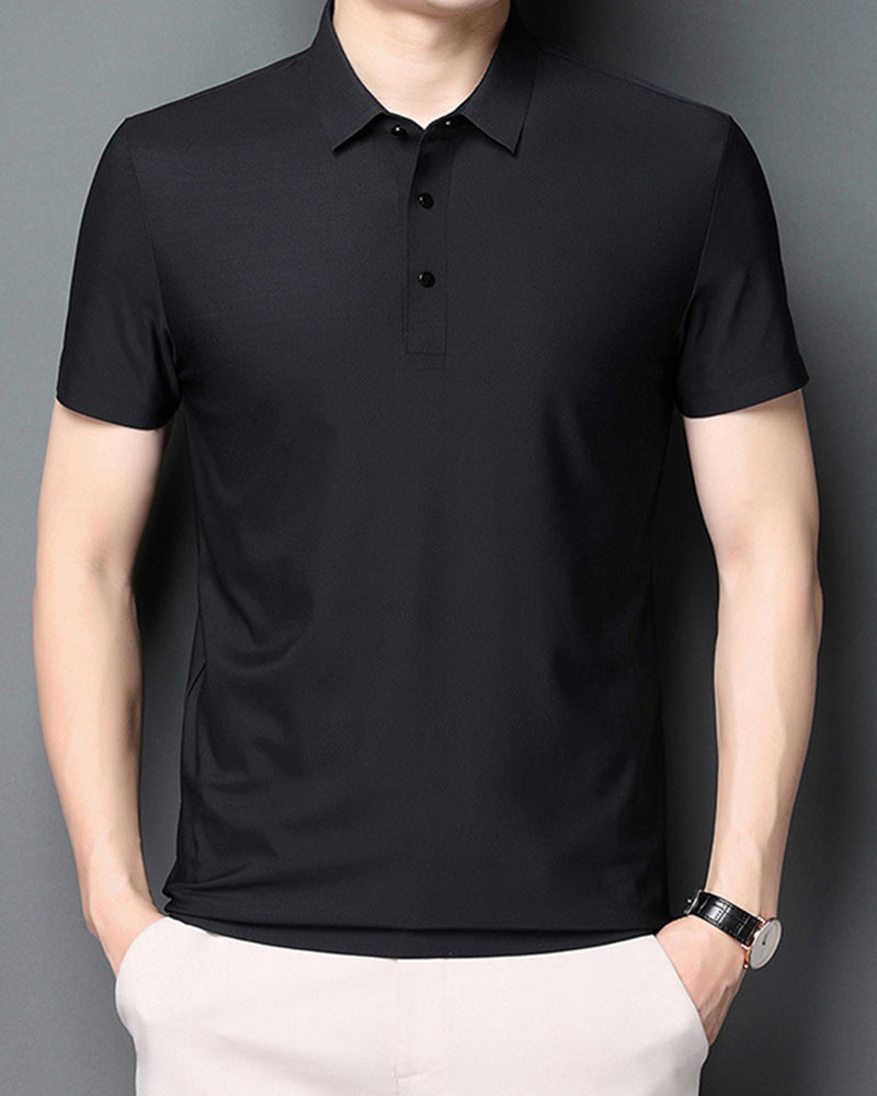 Ice Silk Quick-drying Seamless Polo