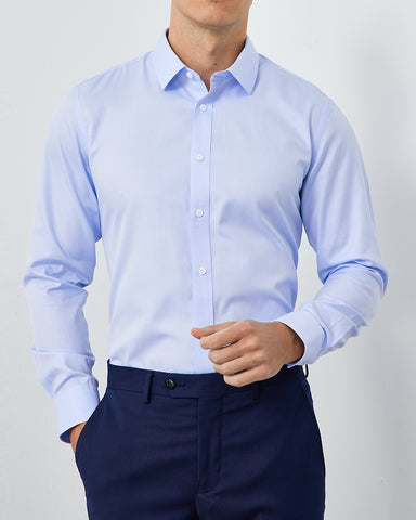 Business Formal Long-sleeved Shirt In 200s Cotton