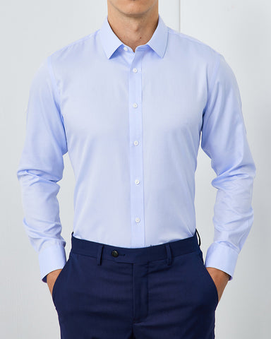 Business Formal Long-sleeved Shirt In 200s Cotton