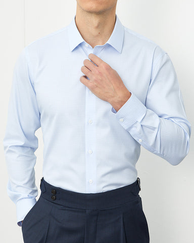 Business Formal Long-sleeved Shirt In 200s Cotton