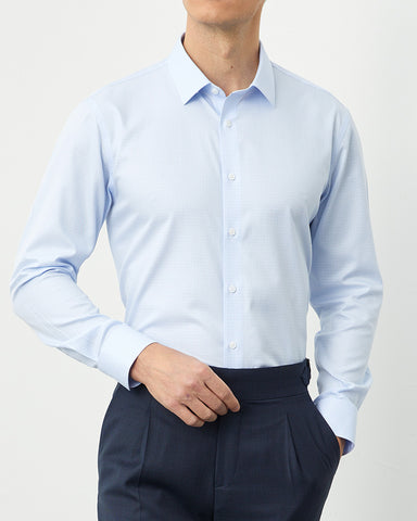 Business Formal Long-sleeved Shirt In 200s Cotton