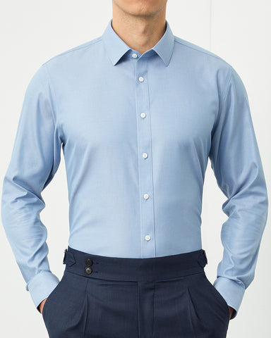 Business Formal Long-sleeved Shirt In 200s Cotton