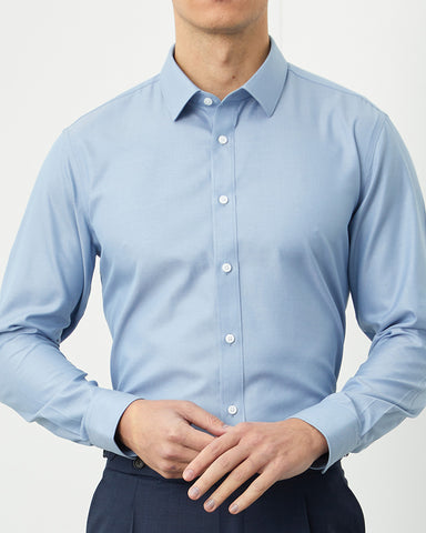 Business Formal Long-sleeved Shirt In 200s Cotton