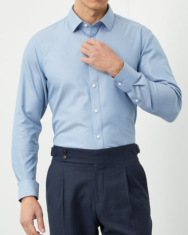 Business Formal Long-sleeved Shirt In 200s Cotton