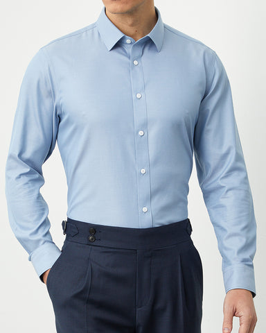 Business Formal Long-sleeved Shirt In 200s Cotton