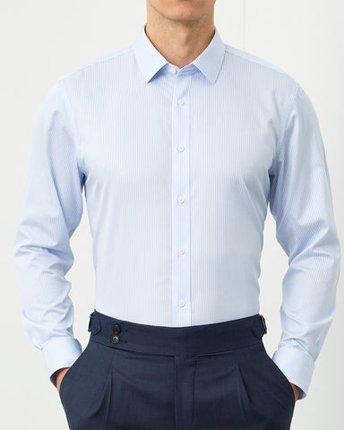 Business Formal Long-sleeved Shirt In 200s Cotton