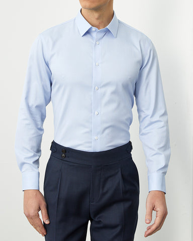 Business Formal Long-sleeved Shirt In 200s Cotton