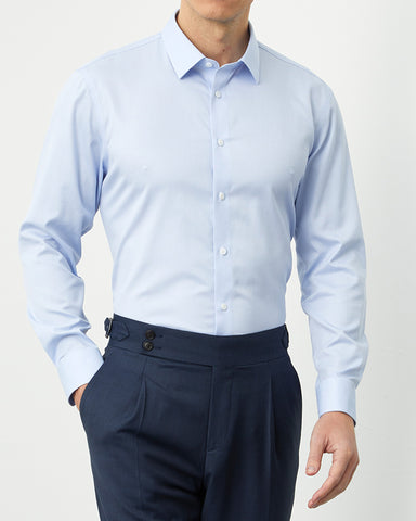 Business Formal Long-sleeved Shirt In 200s Cotton