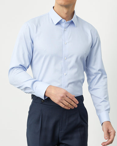 Business Formal Long-sleeved Shirt In 200s Cotton