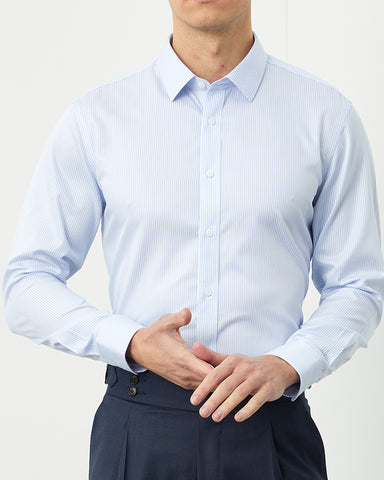 Business Formal Long-sleeved Shirt In 200s Cotton