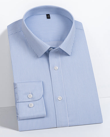 Business Formal Long-sleeved Shirt In 200s Cotton