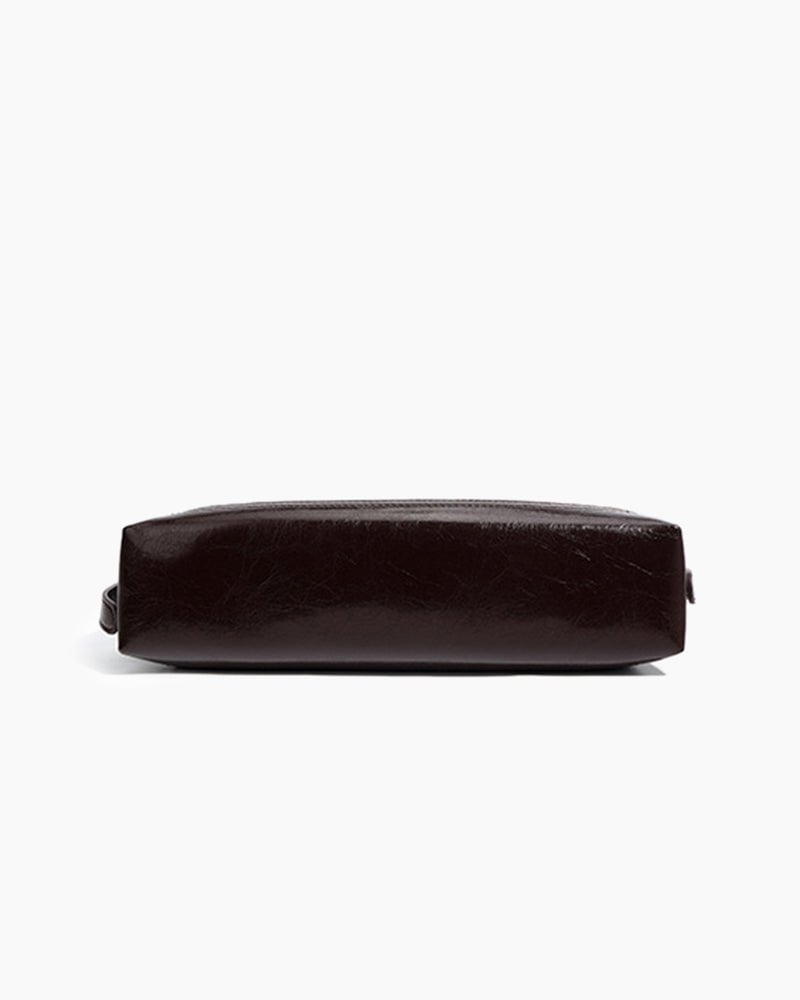 Black Leather Extra Large Soft Tote Shoulder Bag