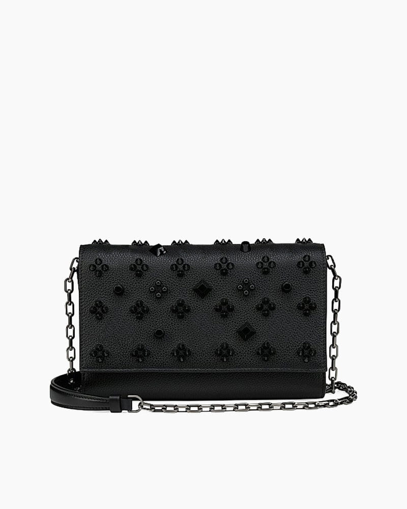 Structured Evening Purse Geometric Embellishments