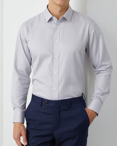 Business Formal Long-sleeved Shirt In 200s Cotton