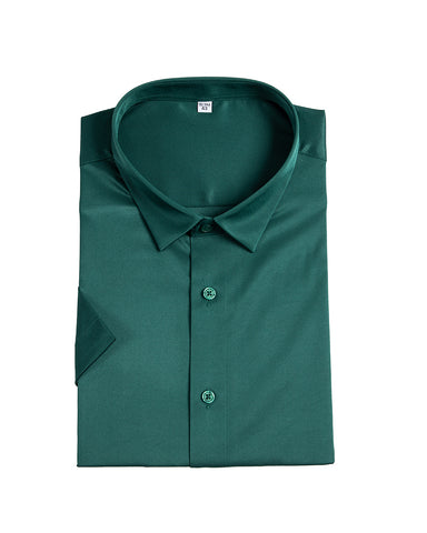 Luxurious Satin Short Sleeved shirt