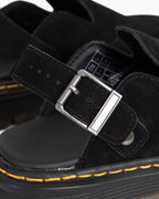 Women's Suede Casual Slingback Platform Clogs Mules