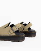 Women's Suede Casual Slingback Platform Clogs Mules