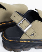 Women's Suede Casual Slingback Platform Clogs Mules