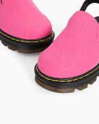 Women's Suede Casual Slingback Platform Clogs Mules