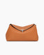 Women’s Elegant T-Lock Leather Clutch Bag