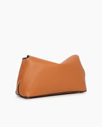 Women’s Elegant T-Lock Leather Clutch Bag