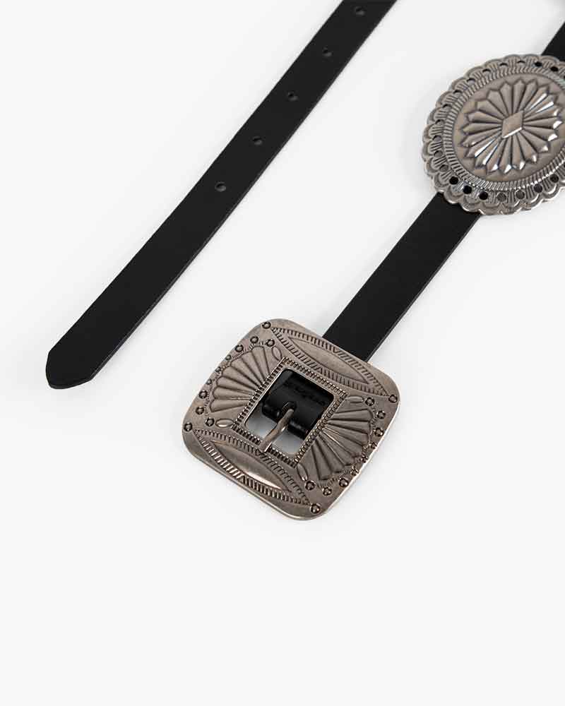 Lauren Decorative Buckles Waistband