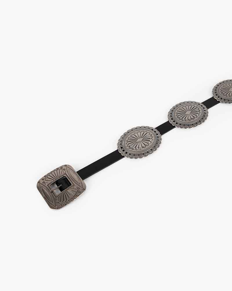 Lauren Decorative Buckles Waistband