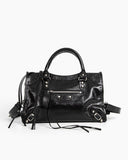 Women's black  LA City Calfskin Bag Mini