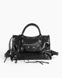 Women's black  LA City Calfskin Bag Small