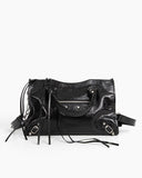 Women's black  LA City Calfskin Bag Mini