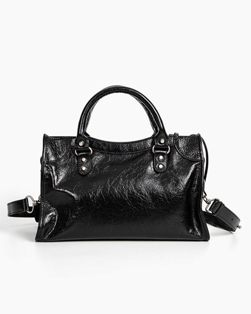 Women's black  LA City Calfskin Bag Small