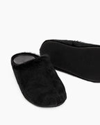Designer Real Fur Slides Clogs Mules Flat Luxury Slippers