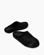 Designer Real Fur Slides Clogs Mules Flat Luxury Slippers (Women)
