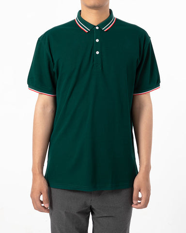 Classic Colorblock Lapel Polo Shirt