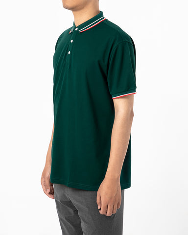 Classic Colorblock Lapel Polo Shirt