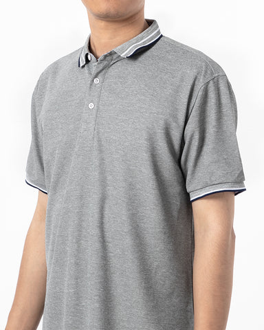 Classic Colorblock Lapel Polo Shirt