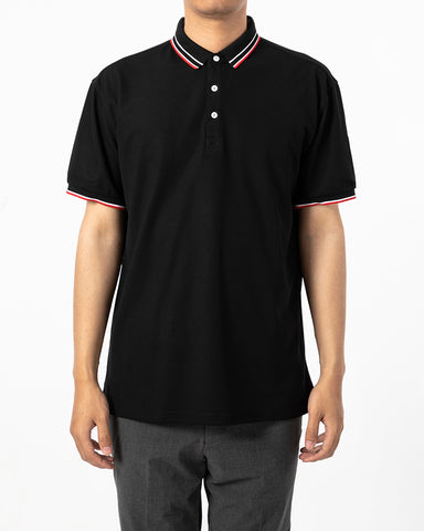 Classic Colorblock Lapel Polo Shirt