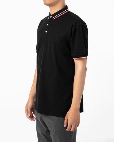 Classic Colorblock Lapel Polo Shirt